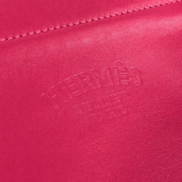 HERMES Bicolor Sac Aline Mini Crossbody Pochette bag Shoulder Bag - Picture 3 of 14
